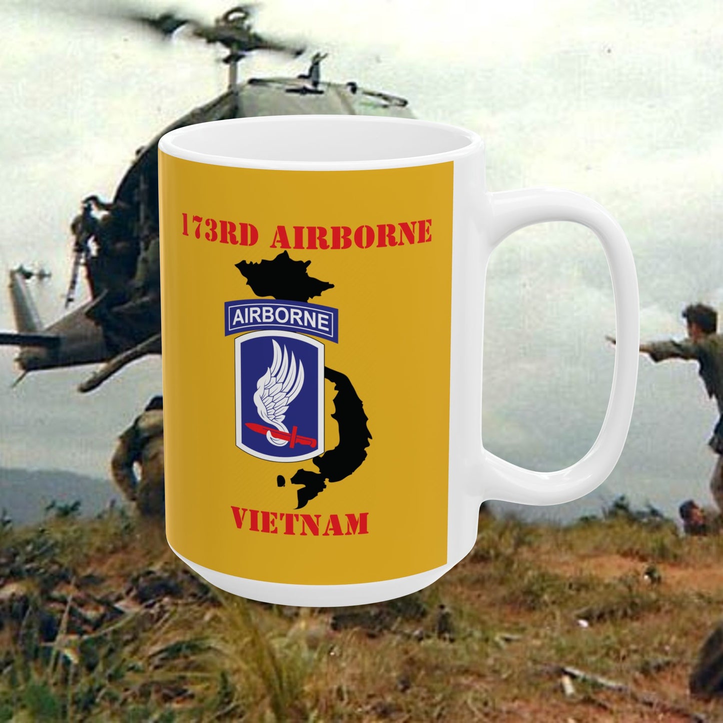 173rd Airborne Brigade Vietnam Ceramic Coffee Mug