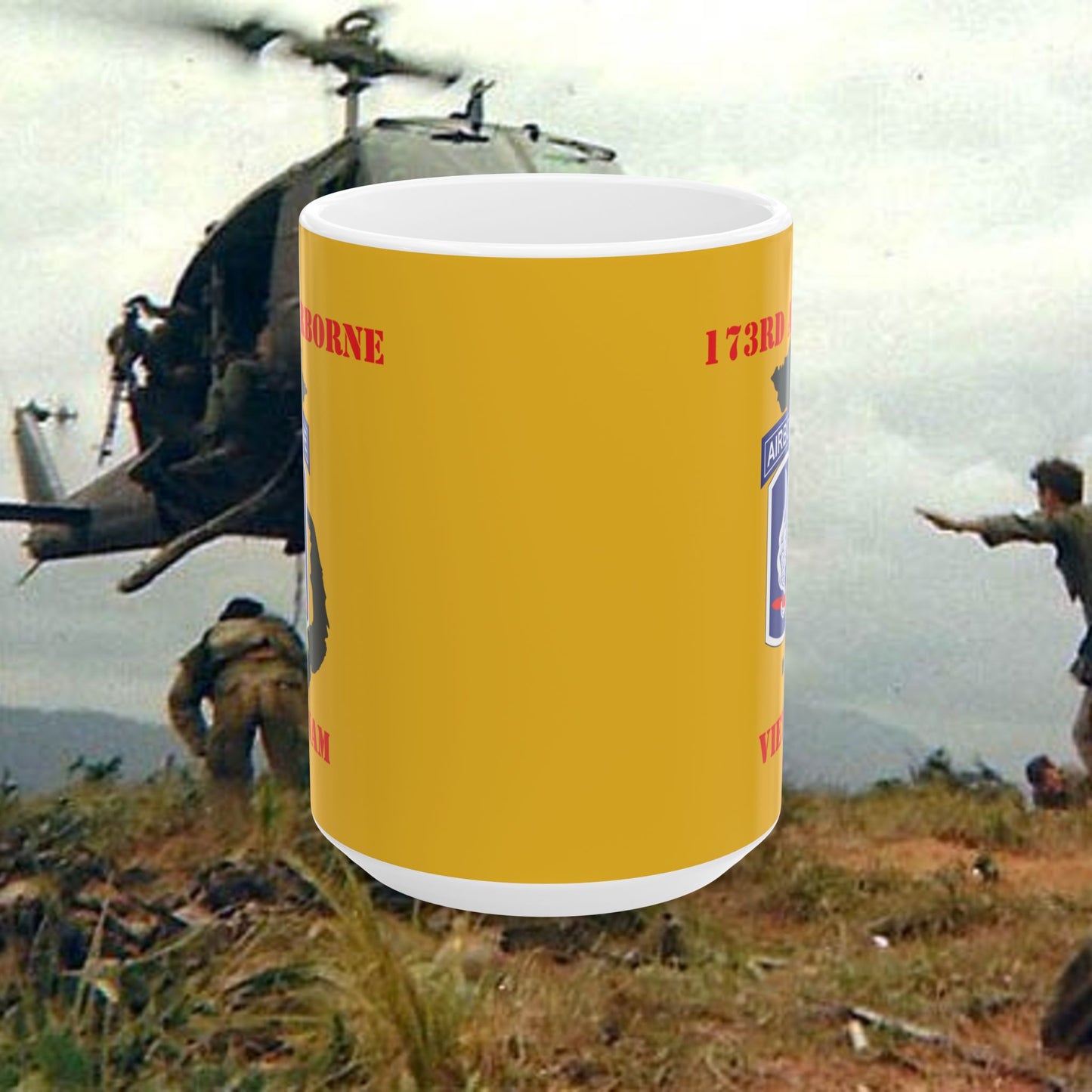 173rd Airborne Brigade Vietnam Ceramic Coffee Mug