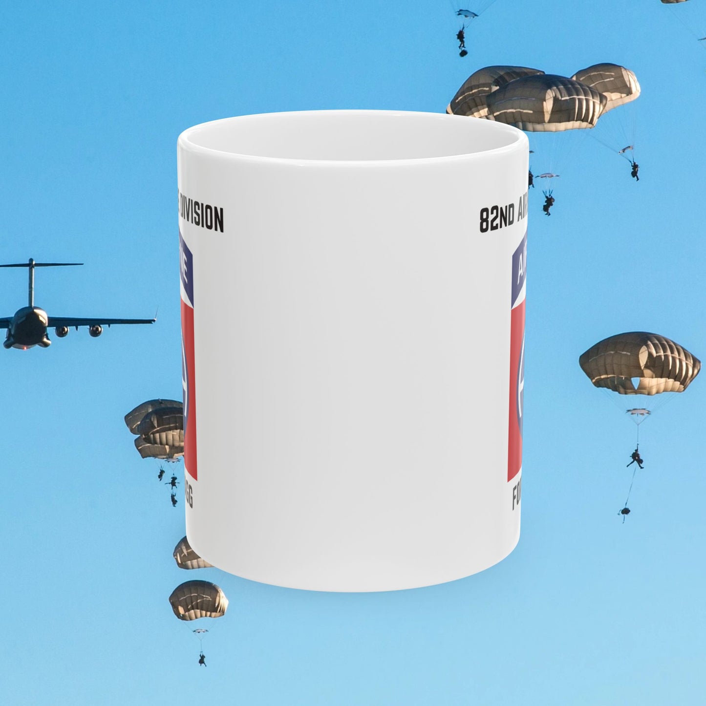 82nd Airborne Division Fort Bragg Ceramic Coffee Mug