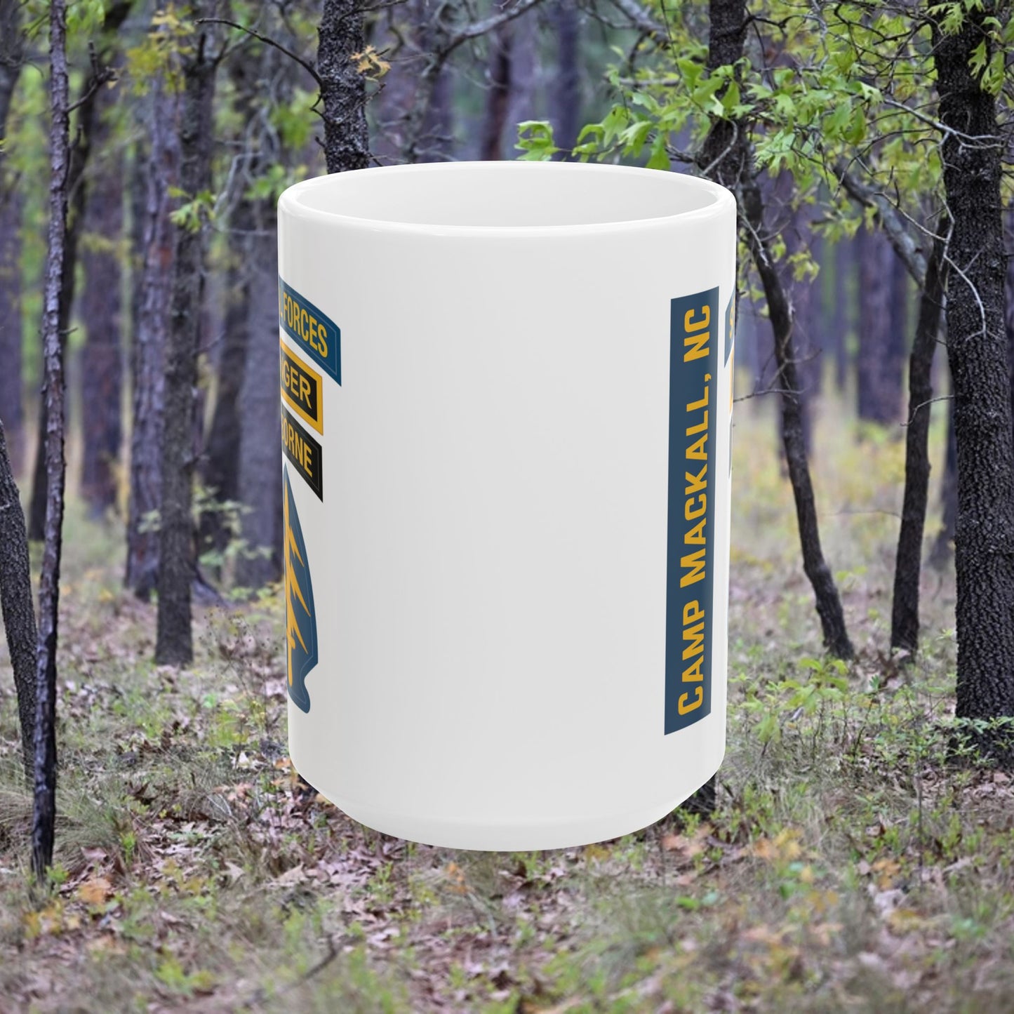 Special Forces Camp Mackall Ceramic Coffee Mug 15oz