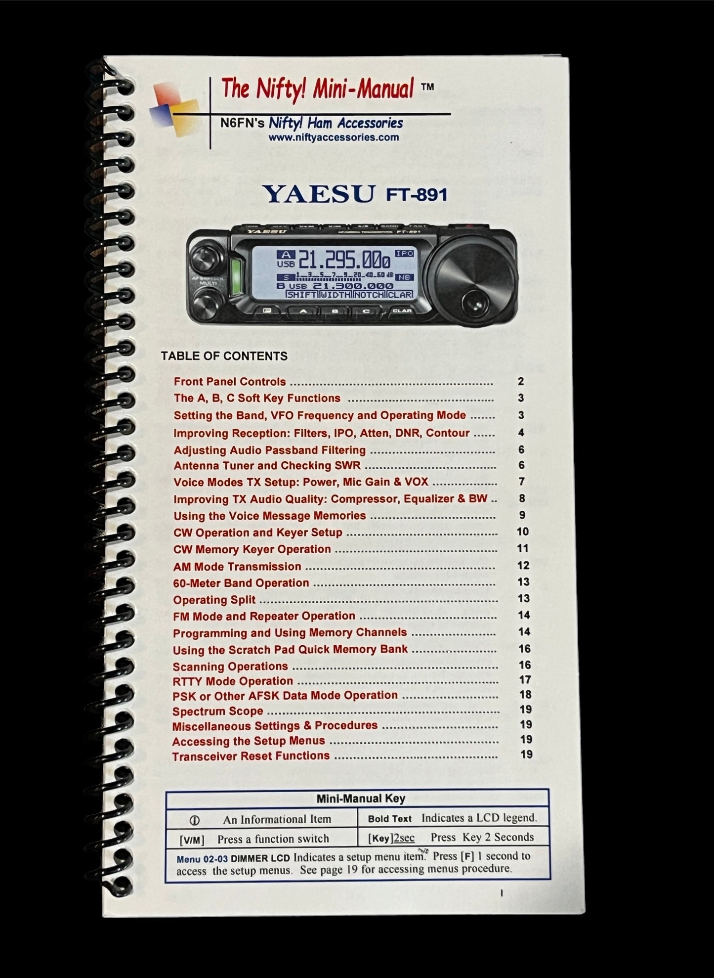 Yaesu 891 quick reference manual New (Garage Sale Item)