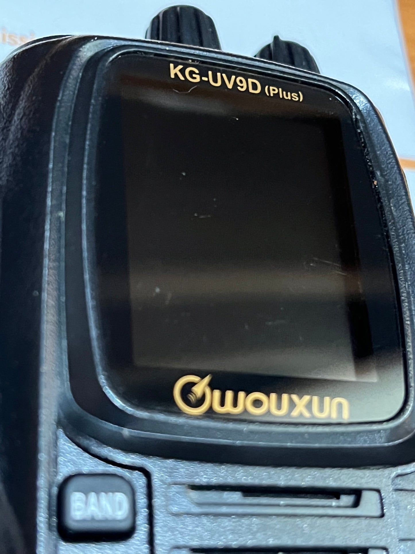 Woxun KG 9V PLUS Radio (GARAGE SALE ITEM)