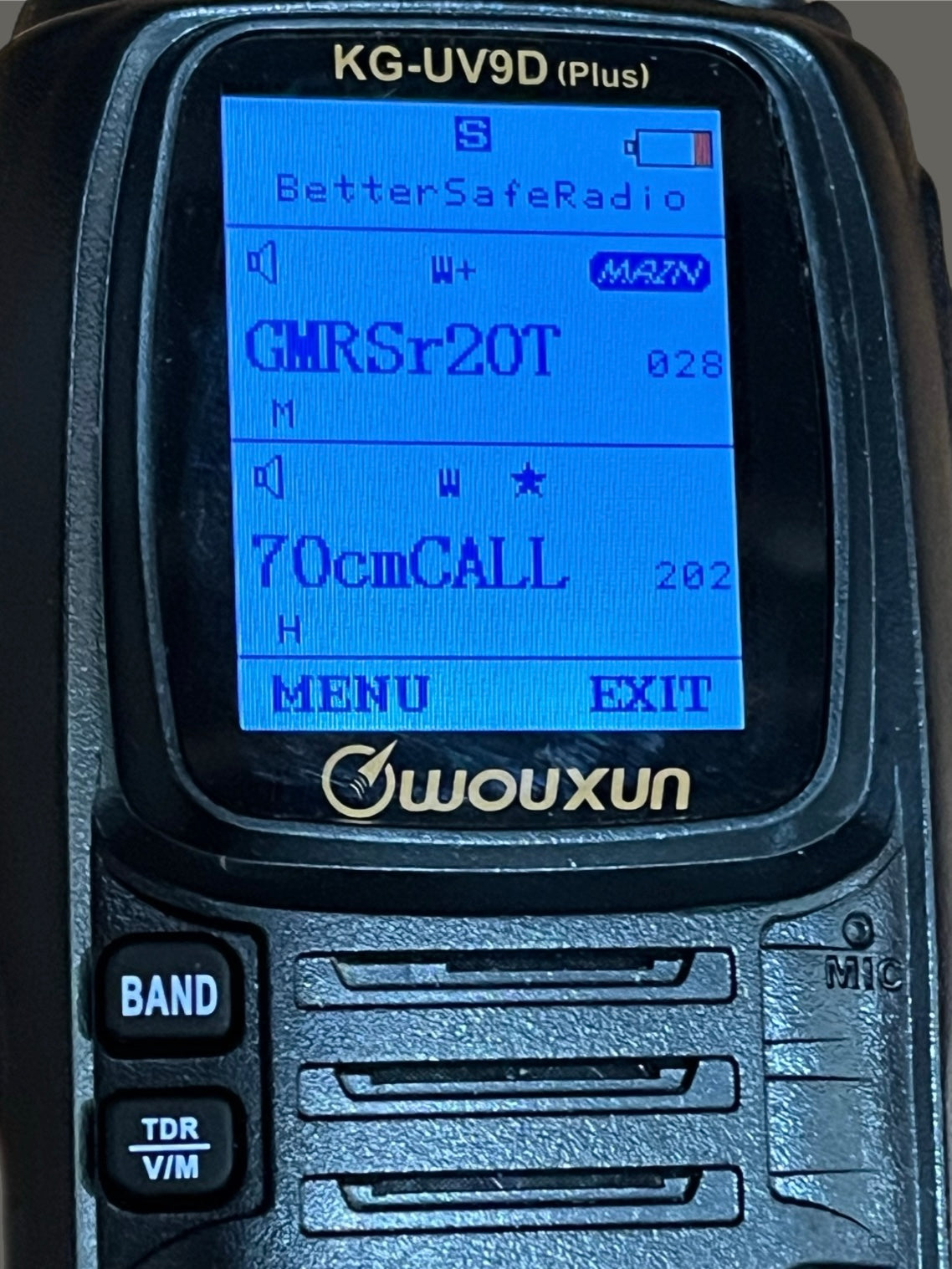 Woxun KG 9V PLUS Radio (GARAGE SALE ITEM)