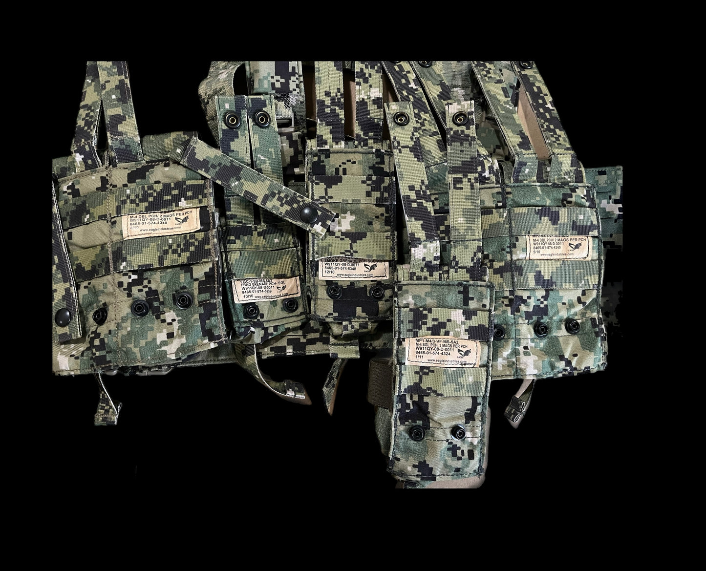First Spear 6/12 Chest Harness plus pouch set AOR2, New (Garage Sale Item)
