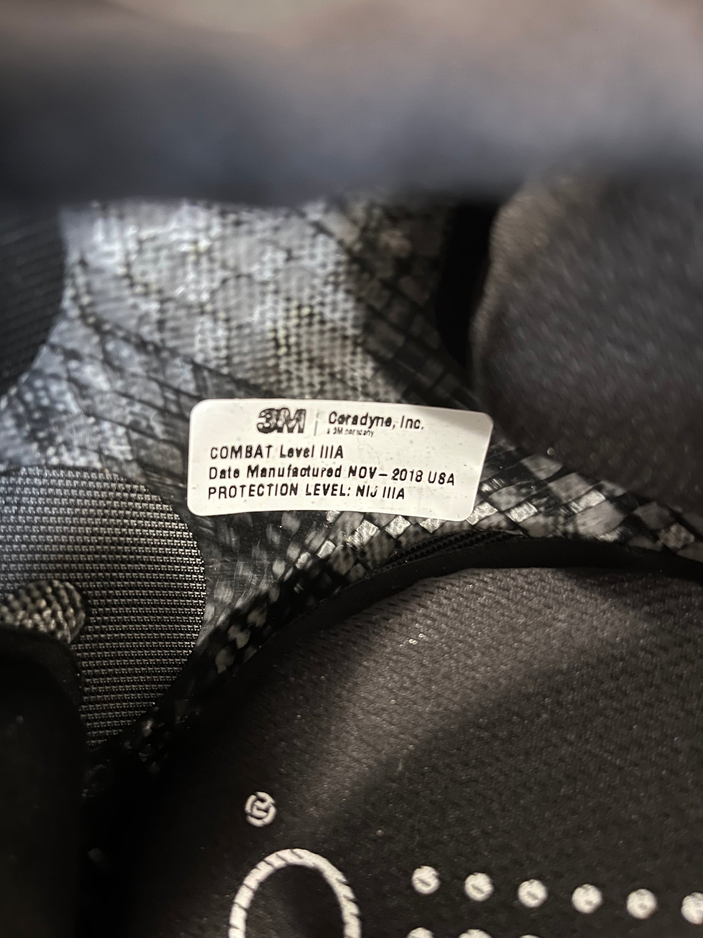 3M Ceradyne High Cut Helmet, never used (Garage Sale Item)