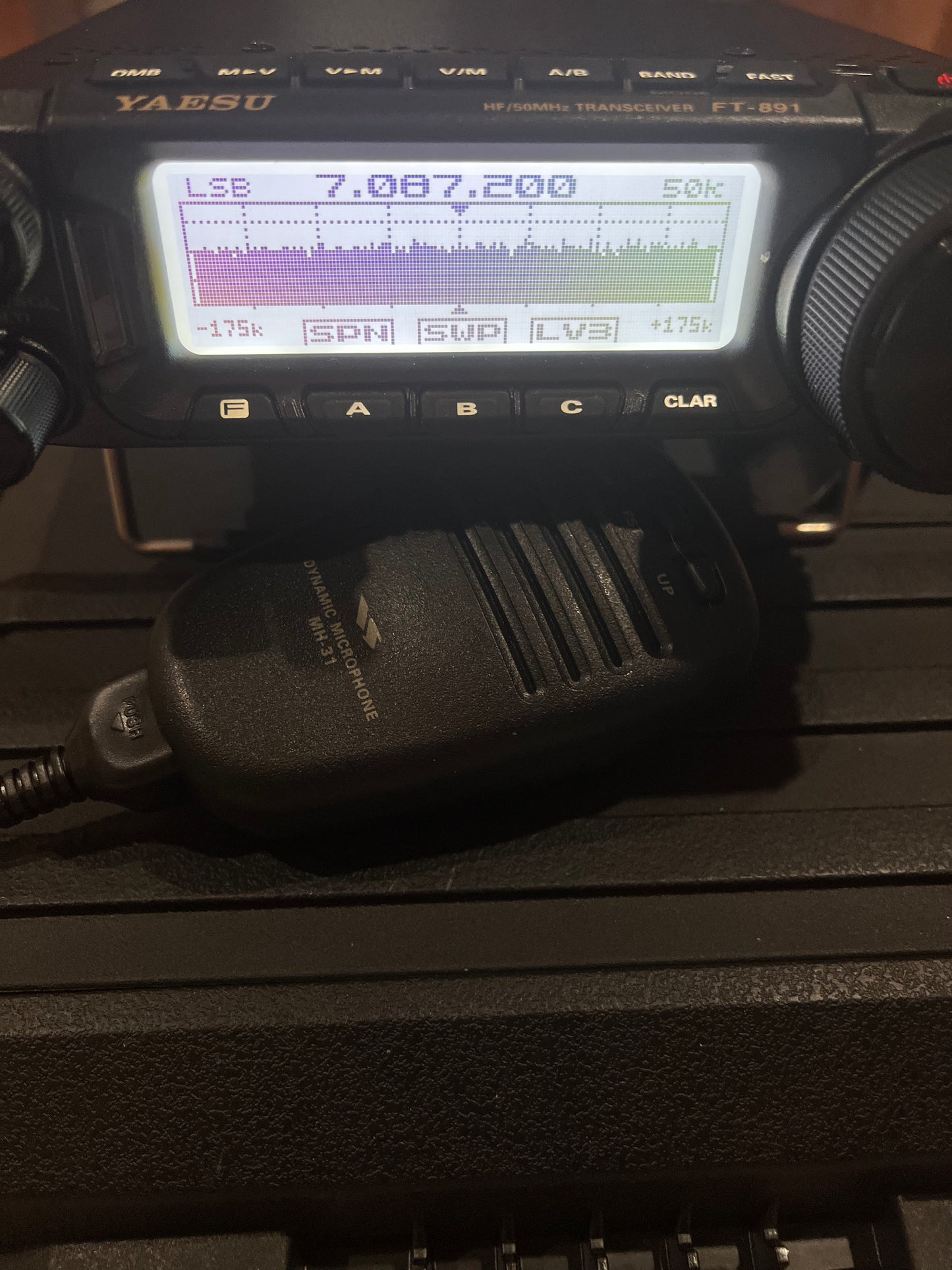 Yaesu FT 891 HF Radio and power supply (Garage Sale Item)