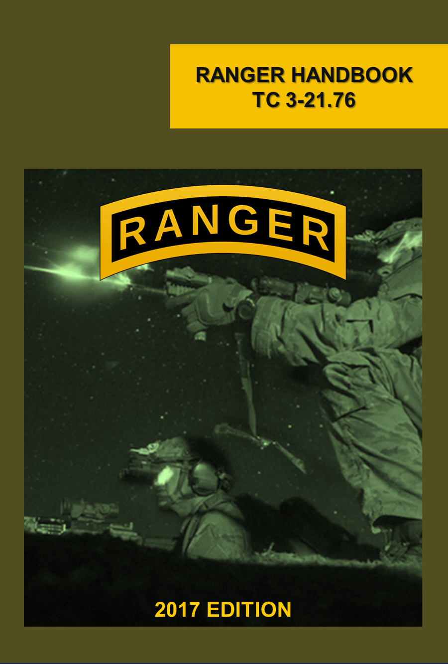 Ranger Handbook TC 3-21.76 (standard CM manual size)