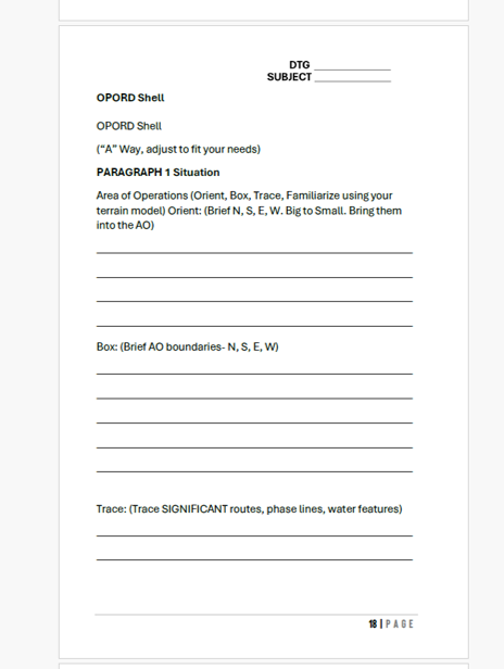 FR-1 Field Reference 1