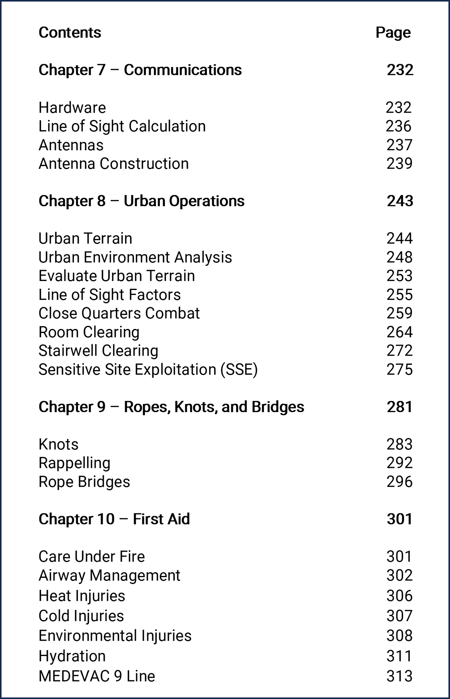 CM-6 Citizen Ranger Handbook (CRH)
