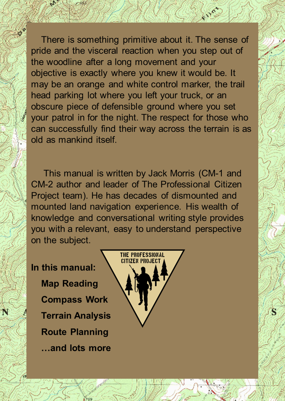 CM-5 Land Navigation Manual (also on Amazon)