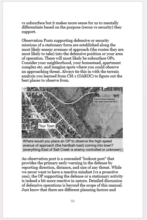 CM-2 Reconnaissance Manual (also on Amazon)