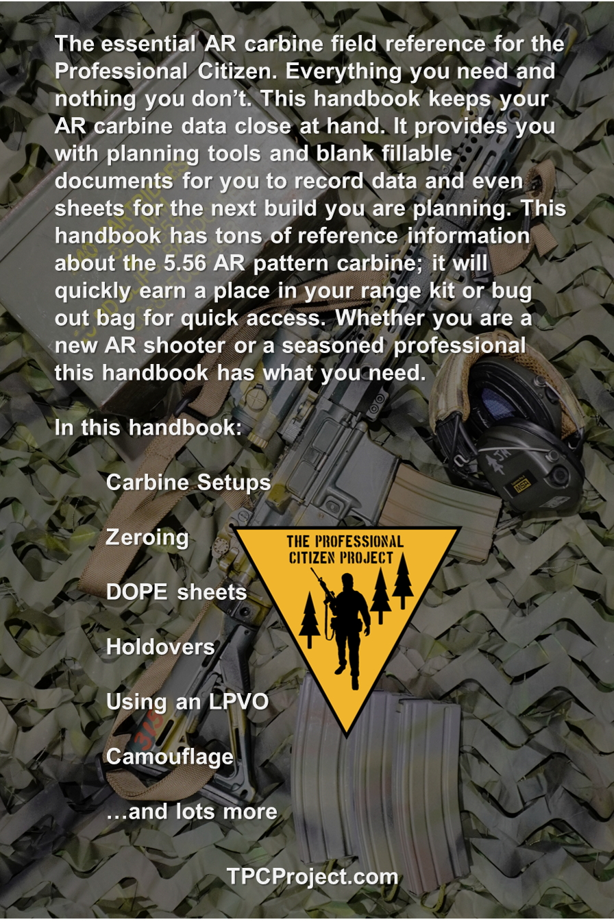 Citizen Carbine Handbook (Field Reference 3)