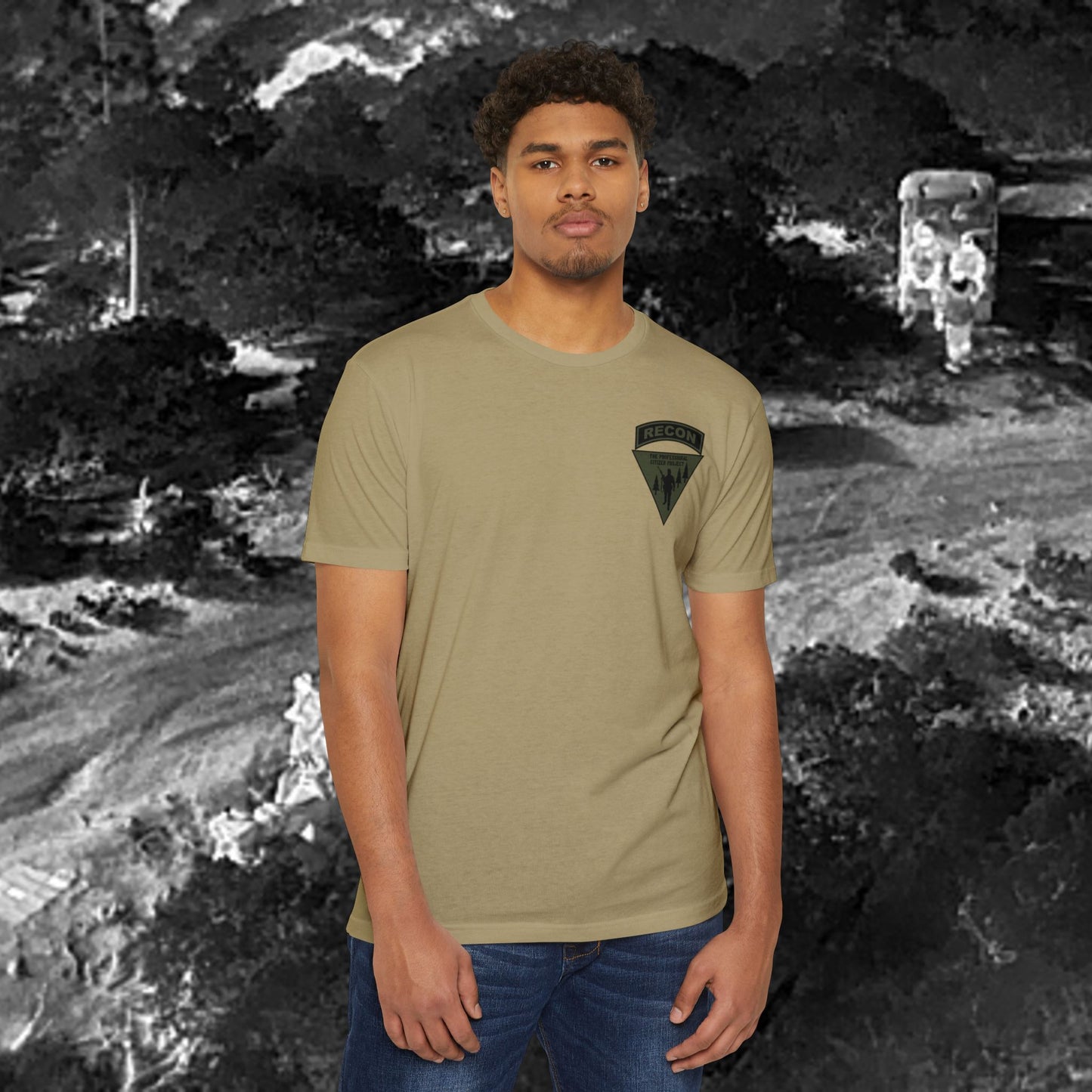 TPC Project  Recon Wolverines T-Shirt Black Graphic
