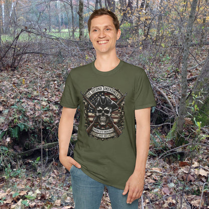 2nd Amendment Original Homeland Security Graphic T-Shirt