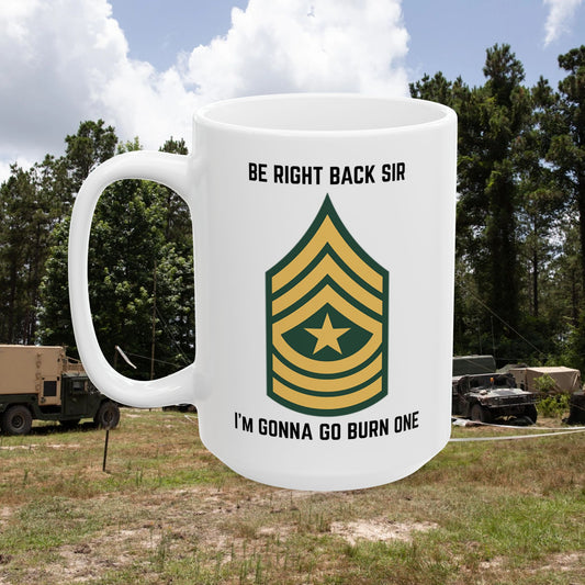 Sergeant Major Ceramic Coffee Mug