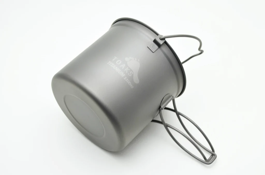 Toaks Titanium 1100ml Pot with Bail Handle