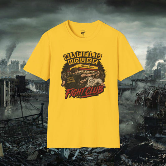 Waffle House Fight Club Graphic T-Shirt