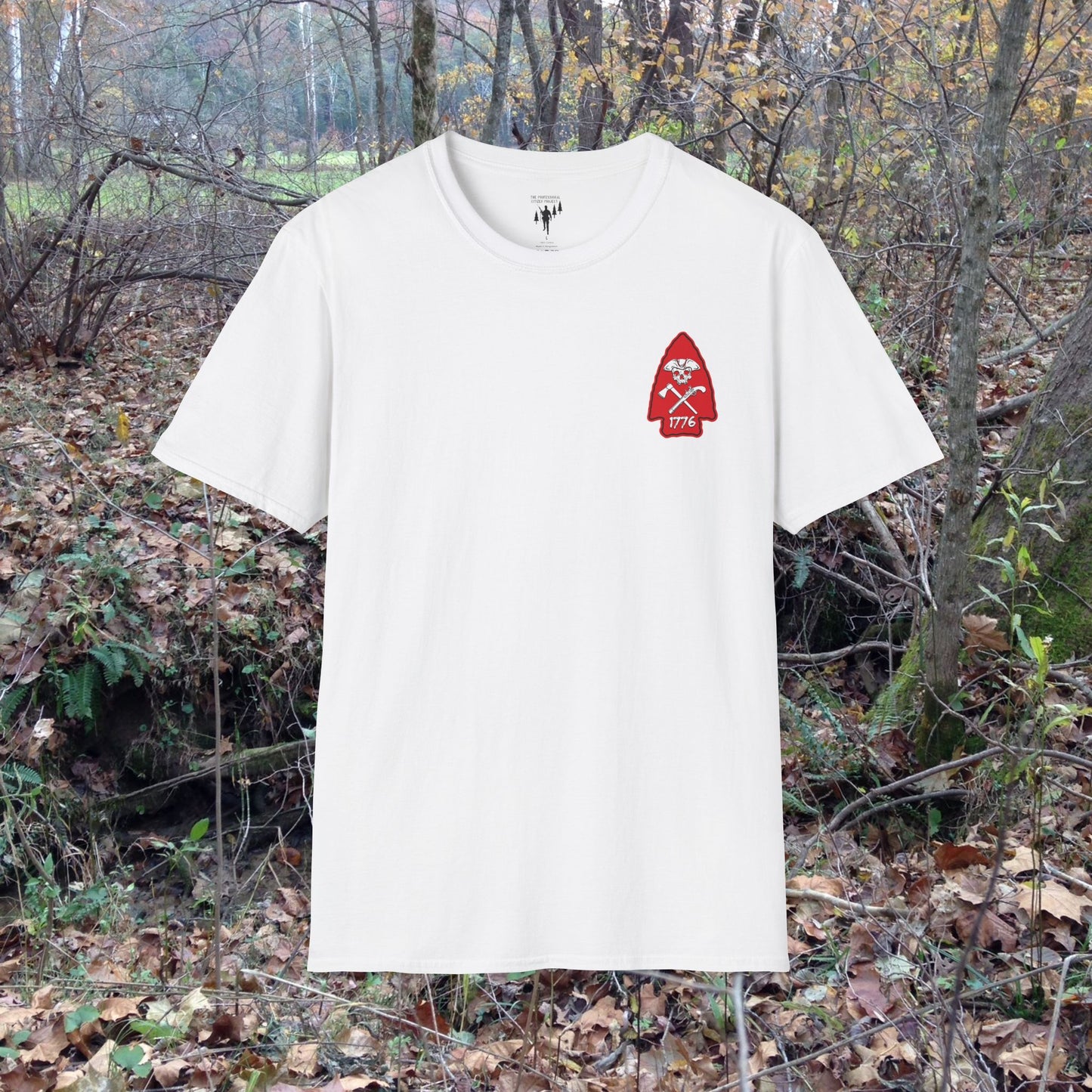 Rev War Arrowhead Left Chest Graphic T-Shirt
