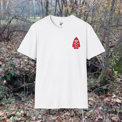 Rev War Arrowhead Left Chest Graphic T-Shirt