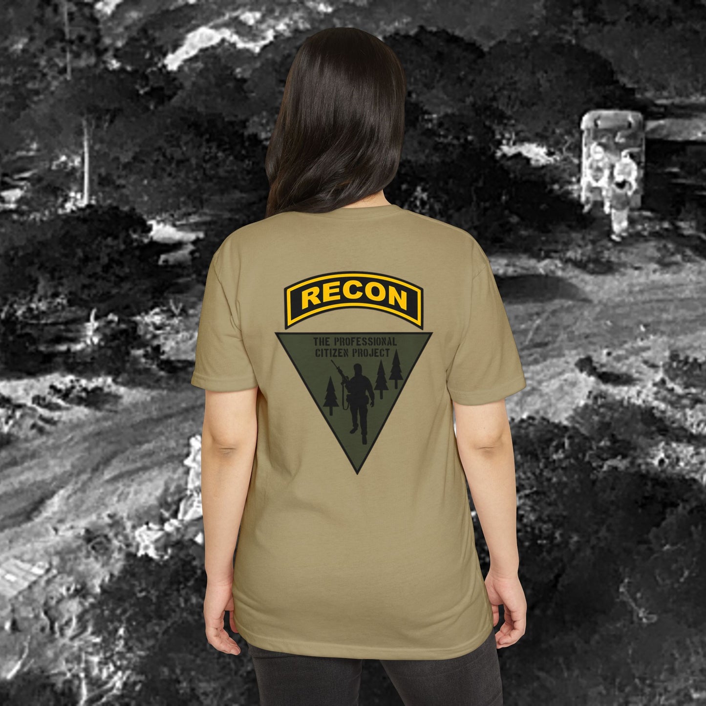 Pro Citizen Project Recon T-Shirt (black and gold tab)