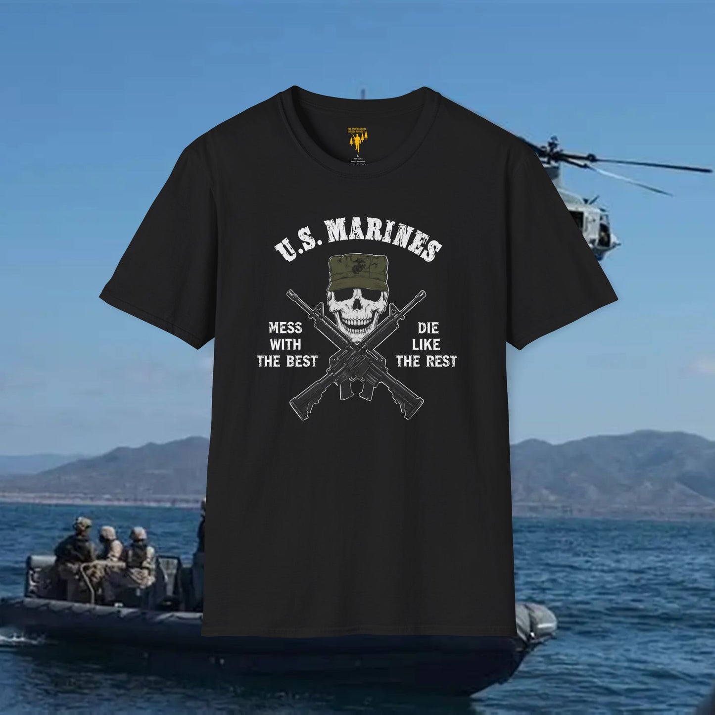 Old School Marines Graphic T-Shirt