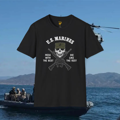 Old School Marines Graphic T-Shirt