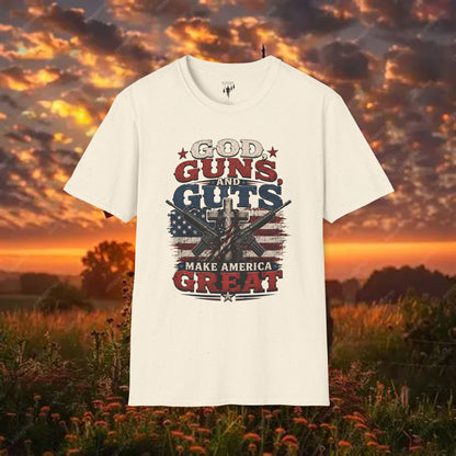 God, guns, and guts Graphic T-Shirt