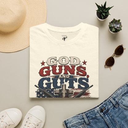 God, guns, and guts Graphic T-Shirt