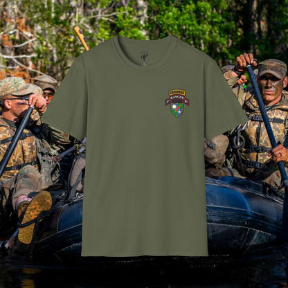 Second Ranger Battalion Left Chest Graphic T-Shirt