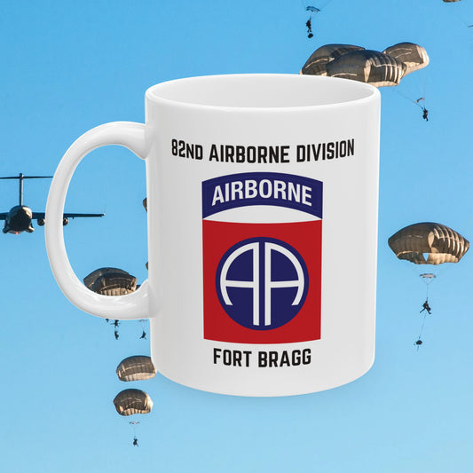 82nd Airborne Division Fort Bragg Ceramic Coffee Mug