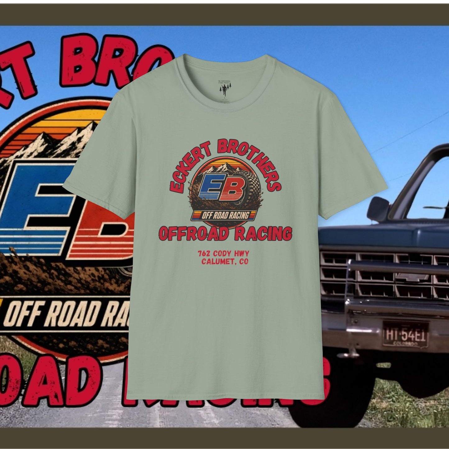 Eckert Brothers Off Road Racing Graphic T-Shirt