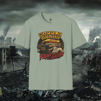 Waffle House Fight Club Graphic T-Shirt