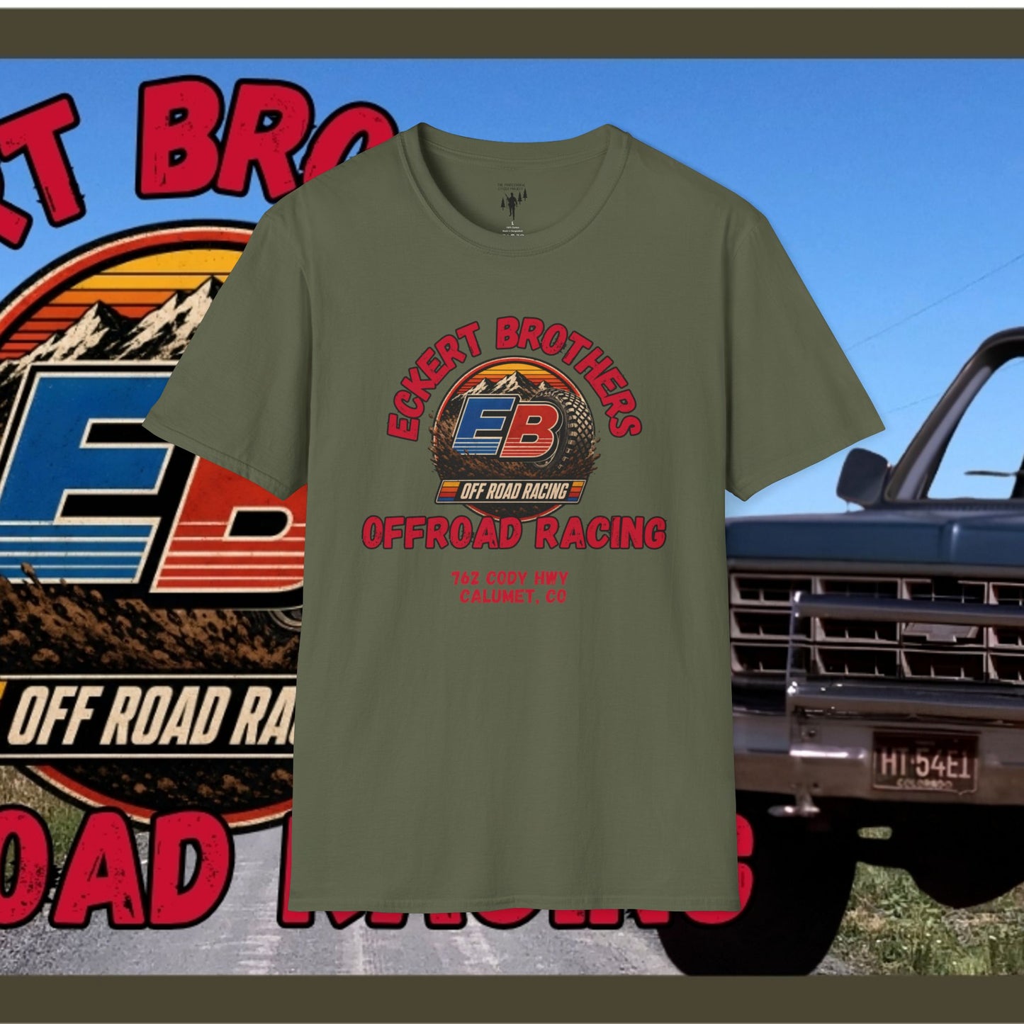 Eckert Brothers Off Road Racing Graphic T-Shirt