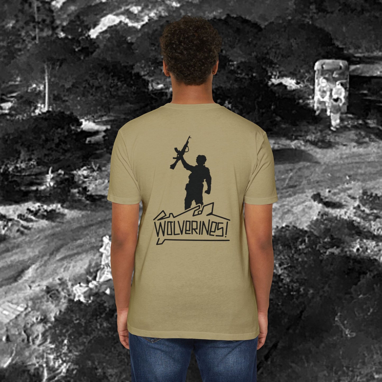 TPC Project  Recon Wolverines T-Shirt Black Graphic