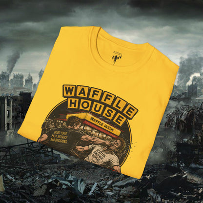 Waffle House Fight Club Graphic T-Shirt