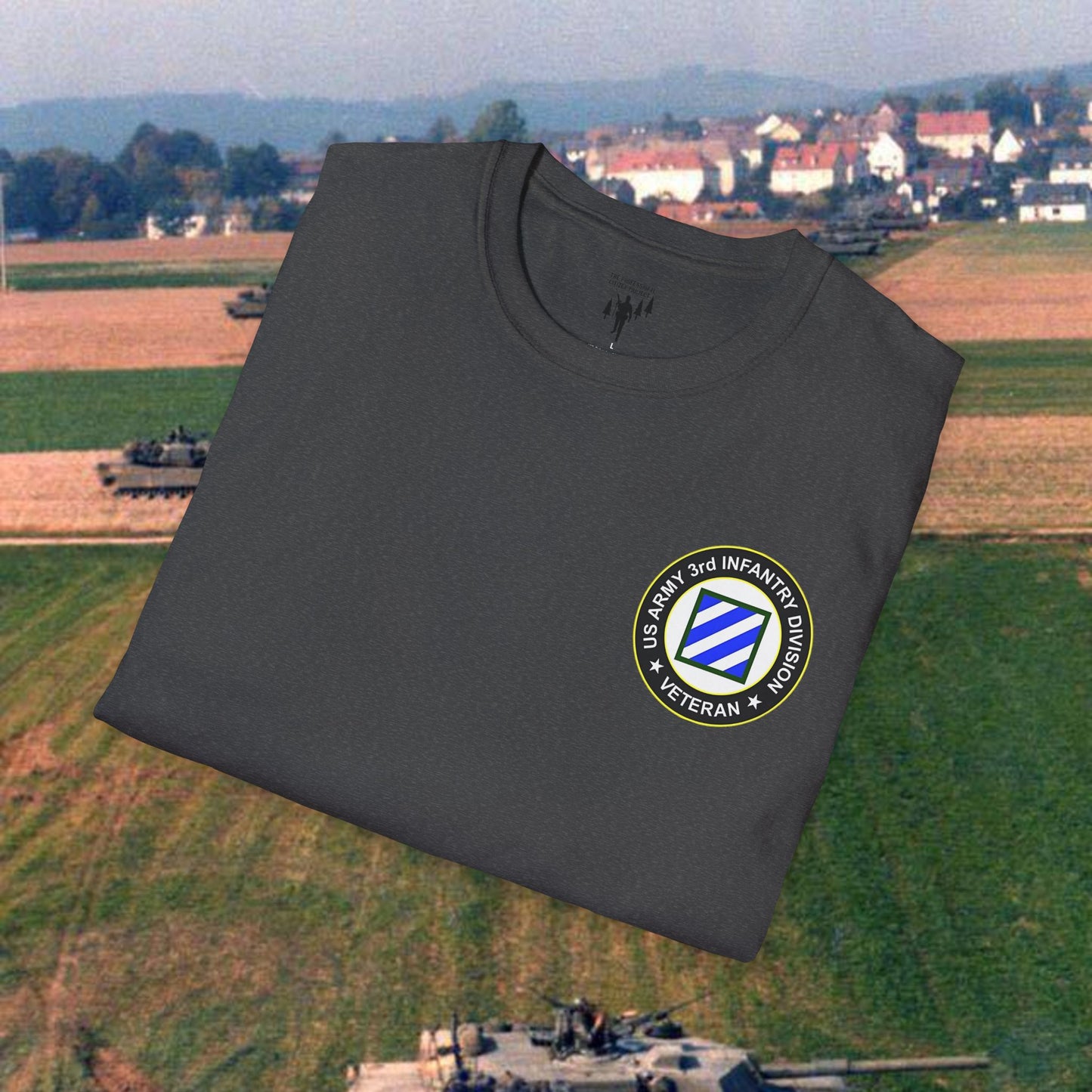 3 ID Veteran Left Chest Graphic T-Shirt