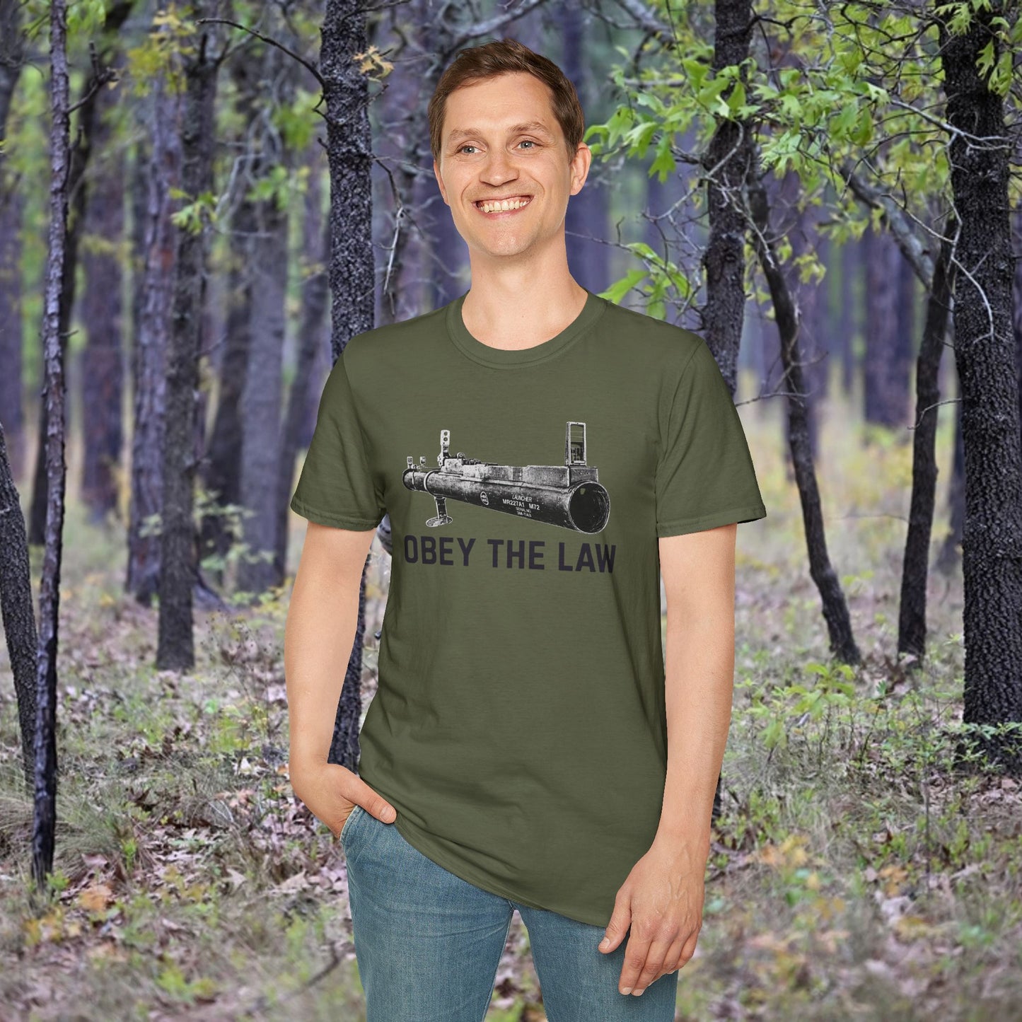 Obey the LAW Graphic T-Shirt