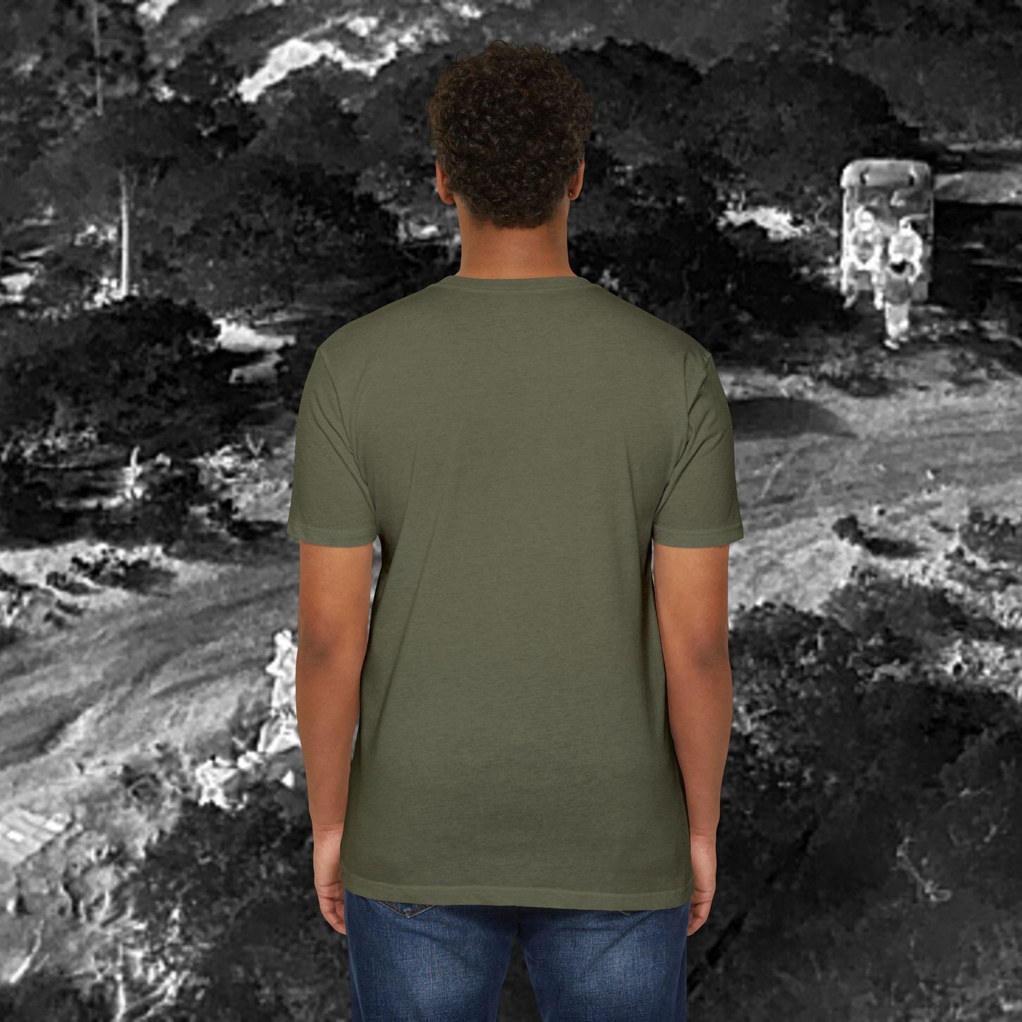 TPC Project  Recon Wolverines T-Shirt Black Graphic (front side)