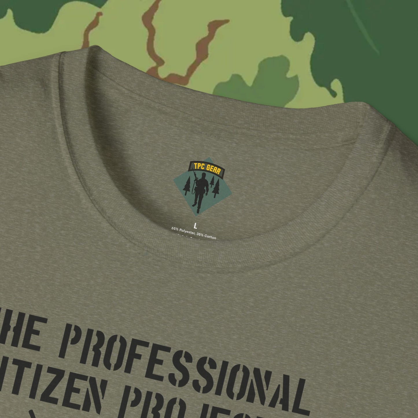 The Professional Citizen Project T-Shirt with Large Front Graphic