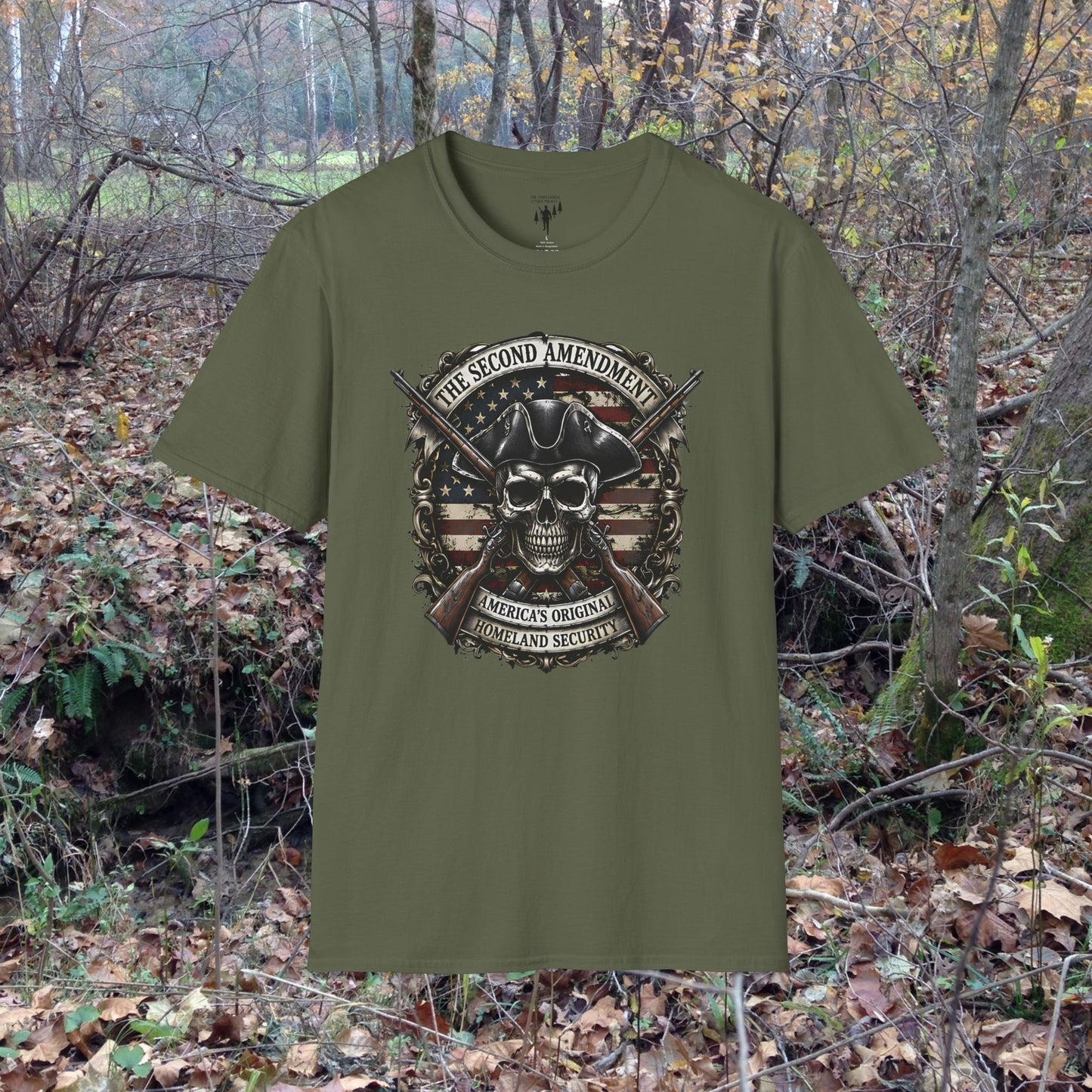 2nd Amendment Original Homeland Security Graphic T-Shirt