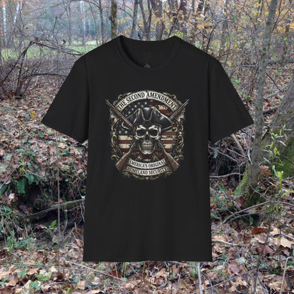 2nd Amendment Original Homeland Security Graphic T-Shirt