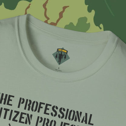 The Professional Citizen Project T-Shirt with Large Front Graphic
