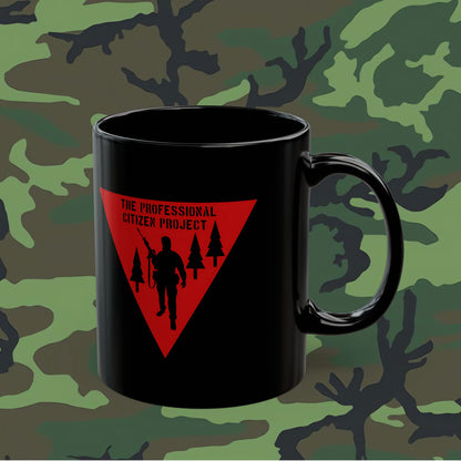Pro Citizen Coffee Nightfighter Mug in midnight black; 11 or 15 oz