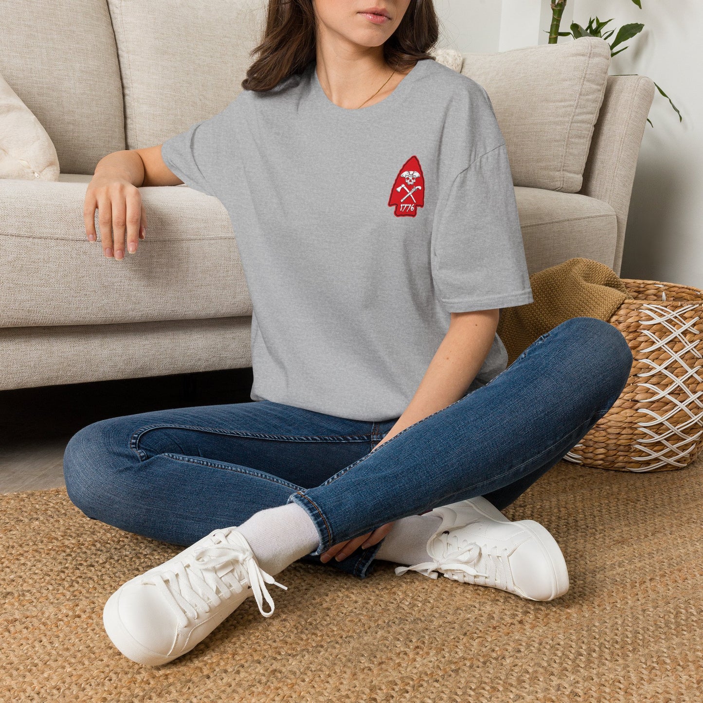 Rev War Arrowhead Left Chest Graphic T-Shirt