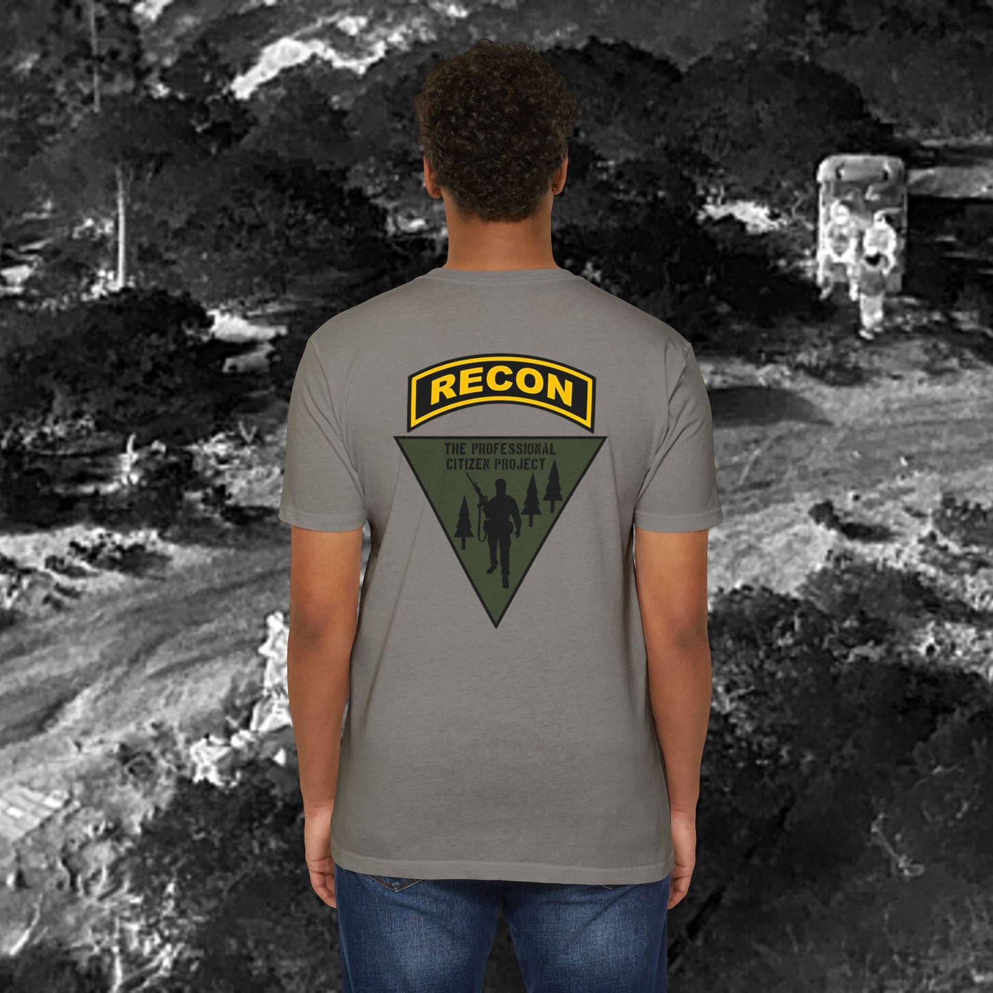 Pro Citizen Project Recon T-Shirt (black and gold tab)