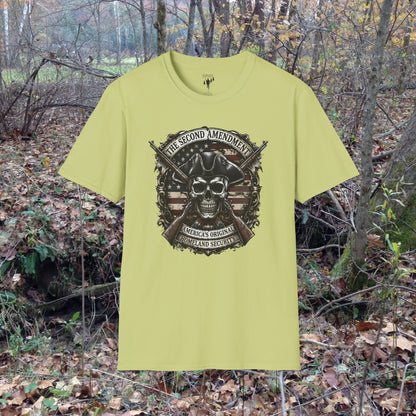 2nd Amendment Original Homeland Security Graphic T-Shirt