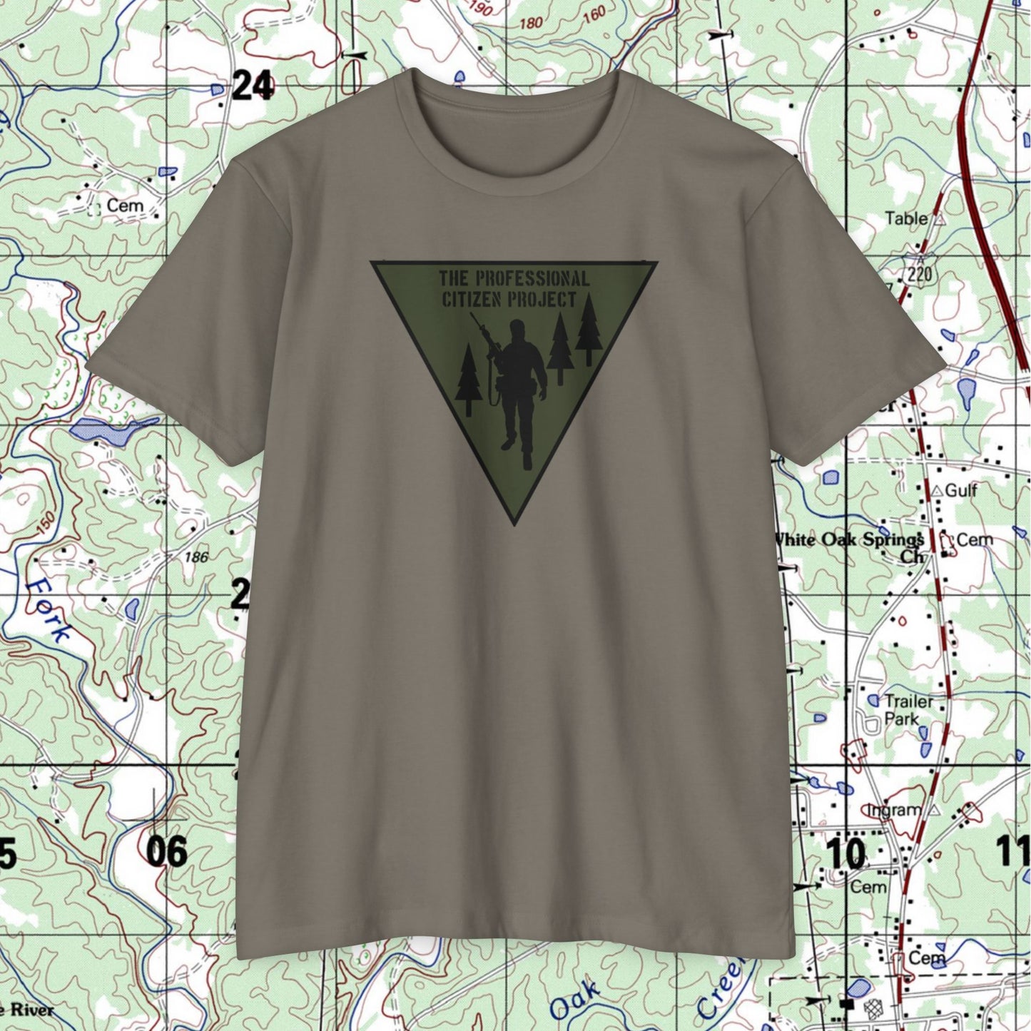 TPC Project T-Shirt Triangle Logo Graphic