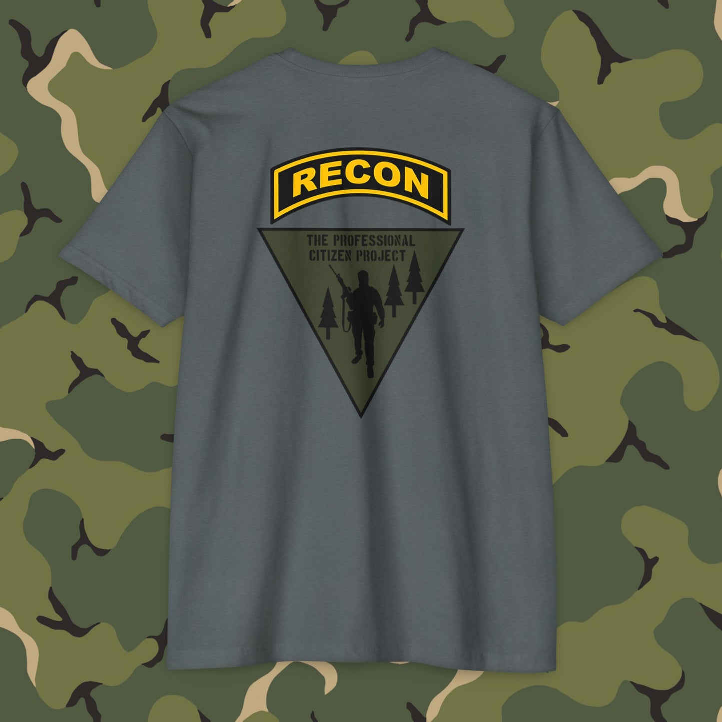 Pro Citizen Project Recon T-Shirt (black and gold tab)
