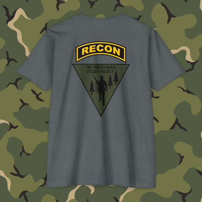 Pro Citizen Project Recon T-Shirt (black and gold tab)