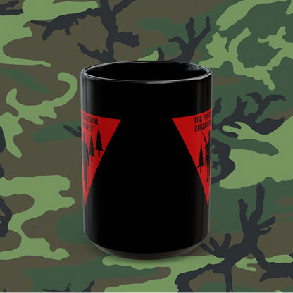 Pro Citizen Coffee Nightfighter Mug in midnight black; 11 or 15 oz